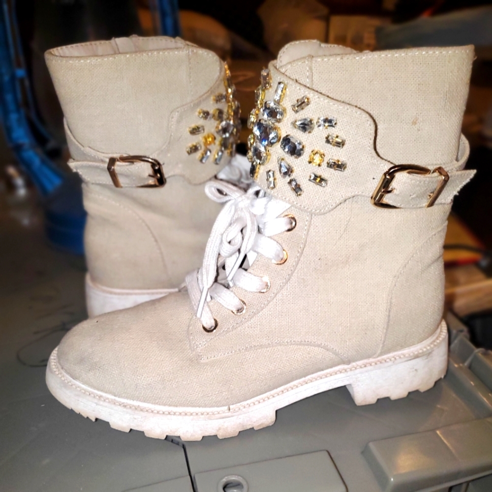 Justfab rockstar Boots size 7